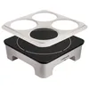 Image de Lagrange CrÃªpes CrÃ©ativ' Duo - CrÃªpiÃ¨re - 2 kWatt - gris perle