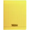 Image de Clairefontaine  Couv Polypro, Cahier PiquÃ© Jaune 17x22cm 96p SÃ©yÃ¨s 90g