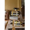 Image de Plaid Stonewashed En Coton Sable 140 X 200