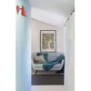Image de Plaid En Polyester Paon 150x200 Cm