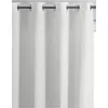 Image de Vivaraise - Rideau stonewashed Zeff  - Blanc