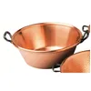 Image de Bassine Ã Confiture En Cuivre 12 Litres