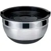 Image de Bol PÃ¢tissier Inox Avec Couvercle 22 Cm