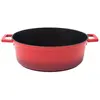 Image de Cocotte ovale fonte alu 32x25cm 6,6L