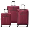 Image de DELSEY PARIS - PIN UP 6 - Set de 3 valises souples 56cm/ 69cm/ 79cm - Bordeaux