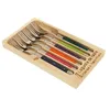 Image de Laguiole Jean Dubost 97/13152 Set De 6 Fourchettes De Table London Mix