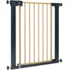 Image de Safety 1st BarriÃ¨re De SÃ©curitÃ© Enfant Easy Close Effet Bois, 73-80 Cm - Pression, Sans Vis Ni PerÃ§age - (Max. 136 Cm)