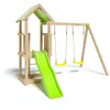 Image de Trigano Aire De Jeux Easy-Xperience - Tour Toit Plate-Forme 1,2 M + Toboggan + 2 BalanÃ§oires