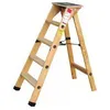 Image de Escabeau bois professionnel 7 marches + tablette