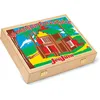 Image de Jeu De Construction Chalet - 135 Pieces - Coffret Bois
