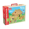 Image de JEU DE CONSTRUCTION MAISON EN RONDINS - 175 PIECES