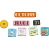 Image de Tableau Magnets Bois Calendrier