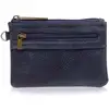 Image de Porte-monnaie Isotoner  Porte-monnaie Homme zippé Marine P28934300