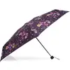 Image de Parapluies Isotoner  Parapluie Mini Slim Fleurs Aubergine P30631134