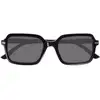 Image de Lunettes de soleil Isotoner  Lunettes de soleil Mixte rectangulaires Gris P29746550