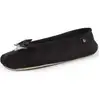 Image de Chaussons Isotoner  Chaussons ballerines Femme Noeud Bijou Noir P23618963