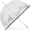 Image de Parapluies Isotoner  Parapluie cloche transparent PVC/Héron Cendré P30647755