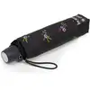 Image de Parapluies Isotoner  Parapluie ombrelle Noir Petites Fleurs UPF50+ P30647756