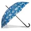 Image de Parapluies Isotoner  Parapluie Canne Auto Fleur Coquillage Bleu P31587634