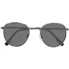 Image de Lunettes de soleil Isotoner  Lunettes de Soleil Mixte Ronde Argent P31820888
