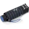 Image de Parapluies Isotoner  Parapluie Mini Slim Rayure Noeud Bleu P32798565