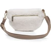 Image de Sac banane Isotoner  Sac banane sherpa Femme Beige P32850289