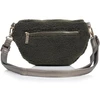 Image de Sac banane Isotoner  Sac banane sherpa Femme Kaki P32850290