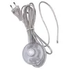 Image de Cordon avec Interrupteur Poussoir TIBELEC translucide 3m