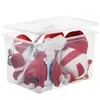 Image de BoÃ®te de rangement plastique SUNDIS Clear box maxi 46l transparent
