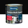 Image de Peinture multi-supports application extÃ©rieur Noir RAL 9005 0,5L BLANCHON