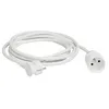Image de LEGRAND RALLONGE 5M 2P+T BLANC S/C 51601