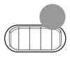 Image de enjoliveur - 5 commandes compactes - legrand cÃ©liane - titane