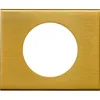 Image de Plaque de finition Legrand pour 1 prise CELIANE met bross dorÃ©