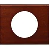 Image de Plaque de finition Legrand pour 1 prise CELIANE bois accajou