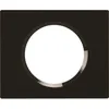 Image de Plaque de finition Legrand pour 1 prise CELIANE en verre noir