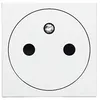 Image de Prise affleurante 2P+T Mosaic - blanc LEGRAND