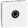 Image de Prise TV Simple LEGRAND Mosaic Blanc 2 Modules