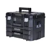 Image de Kit Mallette + Mallette 2 tiroirs Tstak-Fatmax STANLEY 21,5L - 44 x 33,17 x 32,6 cm - FMST1-71981