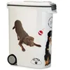 Image de Curver RÃ©cipient Alimentaire Ã Roulettes Pour Chiens 54 L