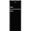 Image de RÃ©frigÃ©rateur-congÃ©lateur Amica Retro AR7212N - congÃ©lateur haut - 55x61.5x144 cm (lxpxh) - 206 litres - classe E - noir