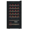 Image de Caviss S128CBEG Refroidisseur de vin compresseur Pose libre Noir 28 bouteilles
