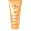 Image de Nuxe Sun Lait Noir Haute Protection Visage et Corps SPF50 150 ml