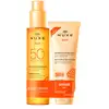 Image de Ensemble Nuxe: soleil, anti-âge, huile bronzante, SPF 50, 150 ml + soleil, protection solaire, lotion après-soleil, 100 ml