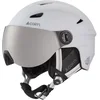 Image de Cairn - Casque de ski/snowboard à visière - Electron Visor White - Taille 57-58 cm - Blanc