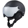 Image de Cairn - Casque de ski/snowboard à visière - Android Visor J Mat Black - Taille Enfant 46-48 cm - Noir