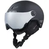 Image de Cairn - Casque de ski/snowboard à visière - Android Visor J Mat Black - Taille Enfant 48-50 cm - Noir