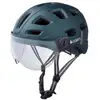 Image de Casque de vélo urbain CAIRN QUARTZ VISOR (MAT METALLIC NIGHT) Mixte