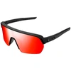 Image de Cairn - Lunettes de soleil - Roc Light Mat Black Red - Noir