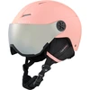 Image de Cairn - Casque de ski/snowboard à visière - Android Visor J Mat Pastel Coral - Taille Enfant 48-50 cm - Rose