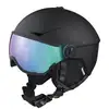 Image de Casque de ski CAIRN RISE VISOR PURE (MAT BLACK CAMELEON)